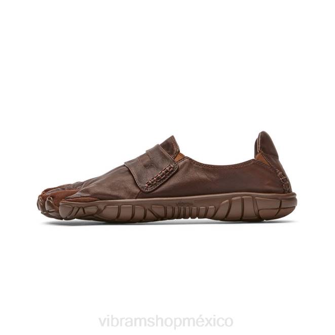 cvt-cuero hombres Vibram 0HT6125 calzado marrón