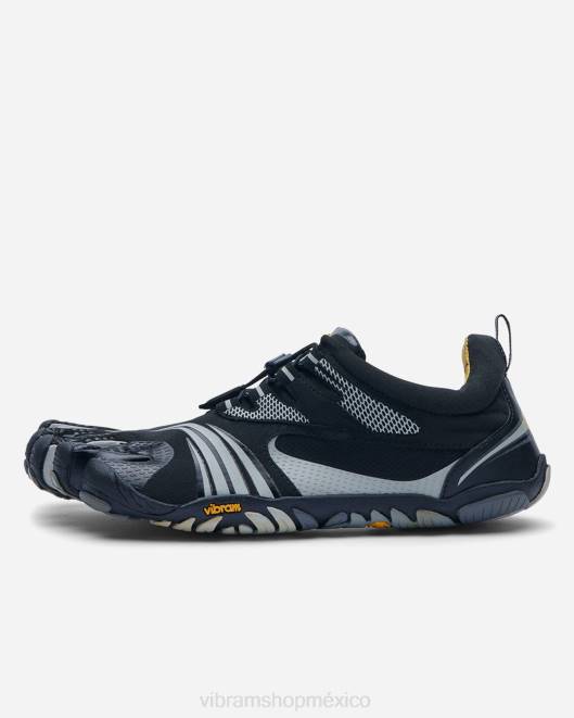 kmd deporte ls hombres Vibram 0HT6118 calzado negro/plata/gris