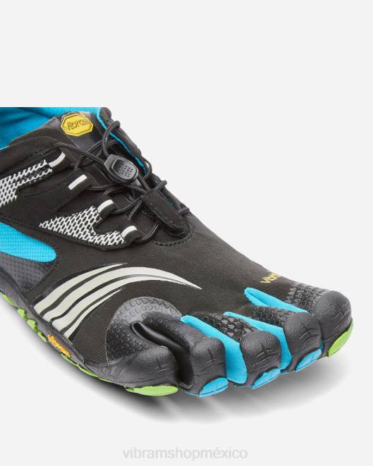 kmd deporte ls hombres Vibram 0HT6119 calzado negro/azul/verde