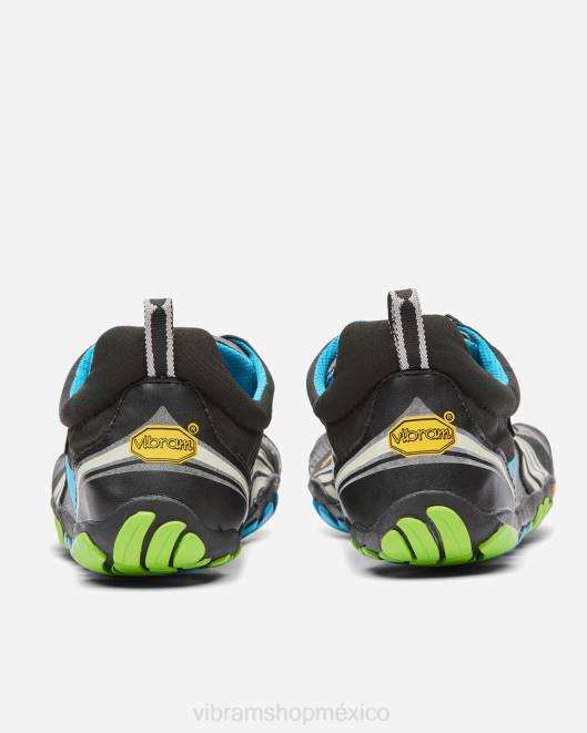 kmd deporte ls hombres Vibram 0HT6119 calzado negro/azul/verde