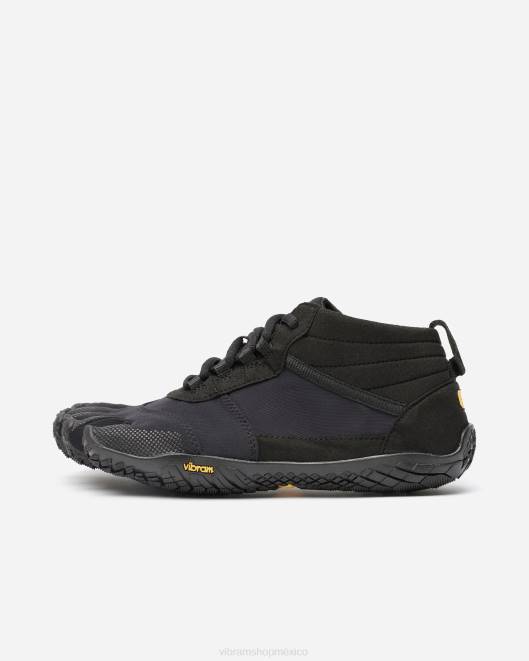 caminata en v hombres Vibram 0HT694 calzado negro