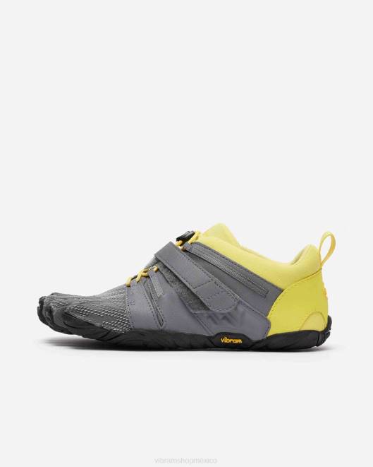 tren v 2.0 hombres Vibram 0HT634 calzado gris/amarillo/negro