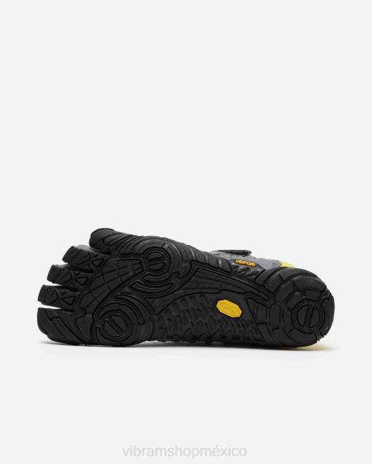 tren v 2.0 hombres Vibram 0HT634 calzado gris/amarillo/negro