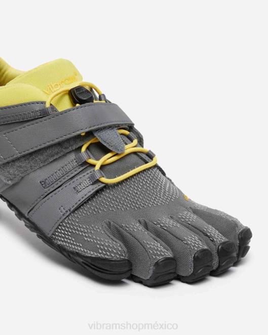 tren v 2.0 hombres Vibram 0HT634 calzado gris/amarillo/negro