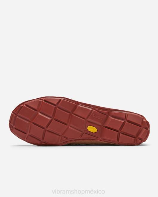 un cuarto de cáñamo hombres Vibram 0HT6124 calzado tabaco/ladrillo
