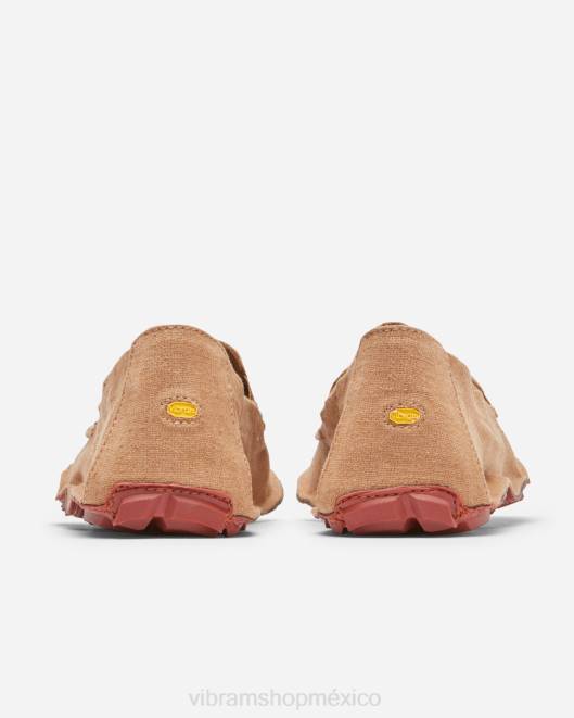 un cuarto de cáñamo hombres Vibram 0HT6124 calzado tabaco/ladrillo