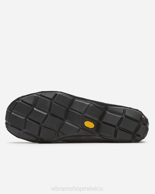un cuarto de cáñamo hombres Vibram 0HT6139 calzado gris negro
