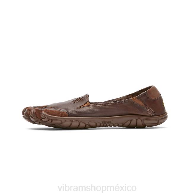 cvt-cuero mujer Vibram 0HT6128 calzado marrón