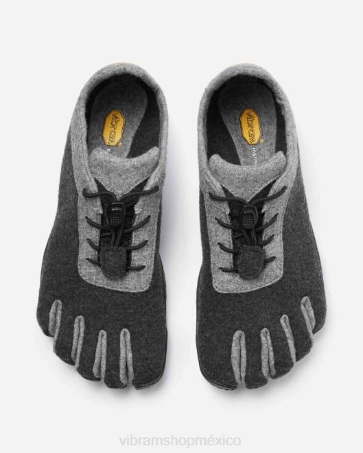 lana ecológica kso mujer Vibram 0HT611 calzado gris/gris claro/negro