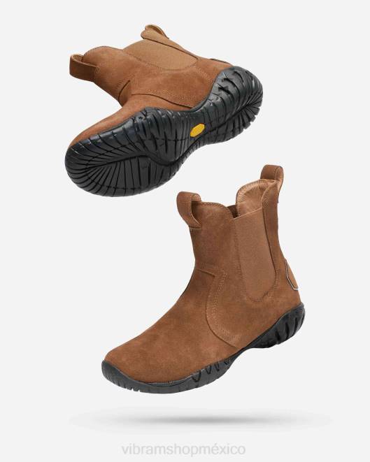solo para mi-caballo ecostep natural mujer Vibram 0HT6116 calzado marrón claro