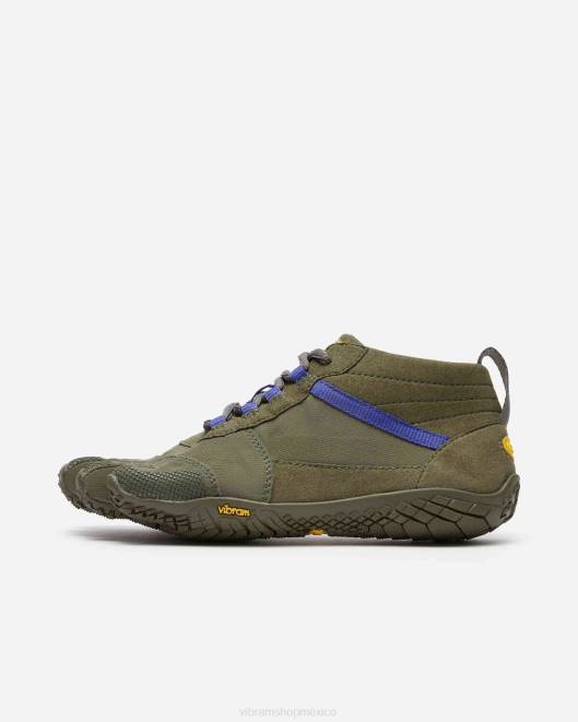caminata en v mujer Vibram 0HT632 calzado militar/morado