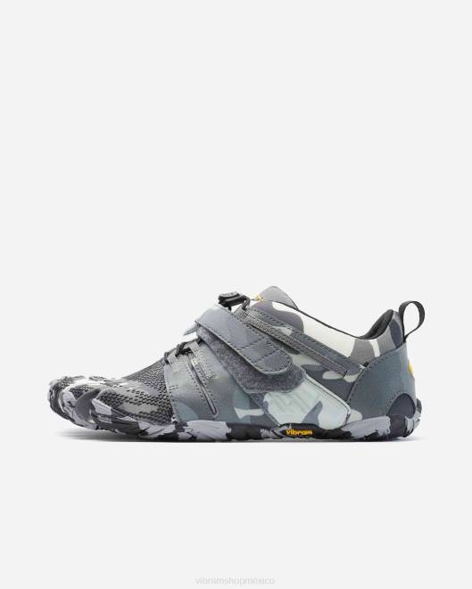 tren v 2.0 mujer Vibram 0HT618 calzado gris/camuflaje