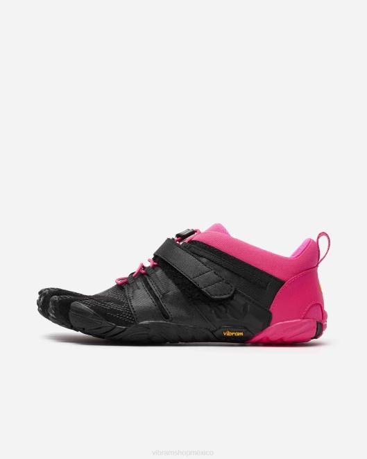 tren v 2.0 mujer Vibram 0HT672 calzado negro/rosa