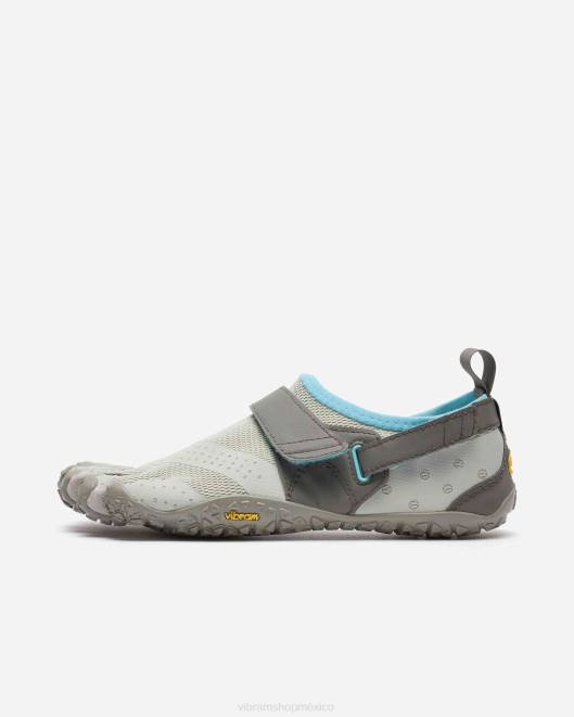 v-agua mujer Vibram 0HT6112 calzado gris claro/azul