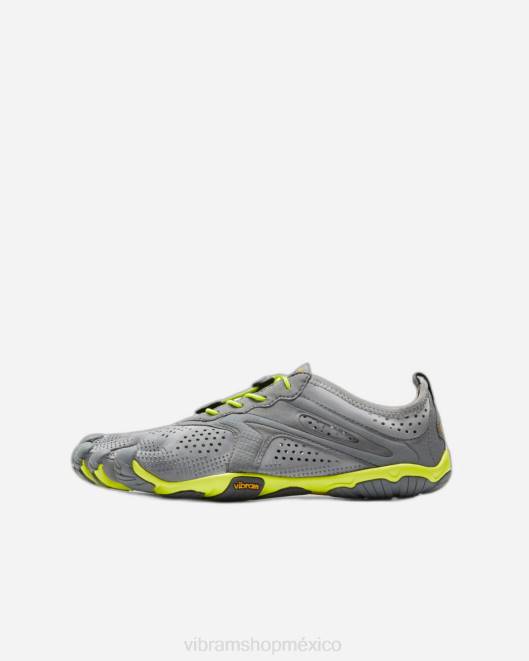 v-ejecutar mujer Vibram 0HT621 calzado gris/amarillo