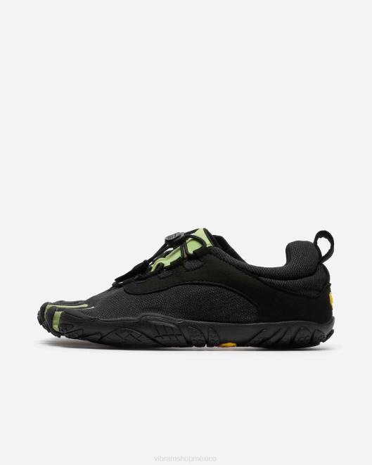 v-ejecutar retro mujer Vibram 0HT612 calzado verde negro