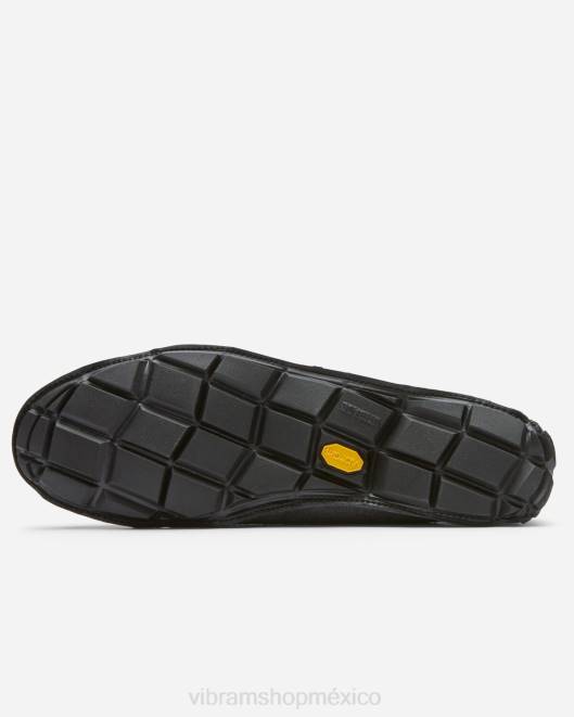 un cuarto de cáñamo mujer Vibram 0HT6133 calzado gris negro