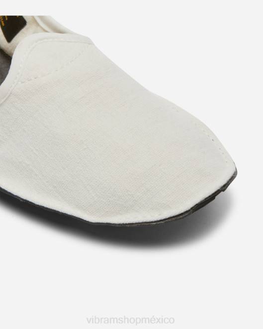 un cuarto de cáñamo mujer Vibram 0HT6138 calzado beis/negro