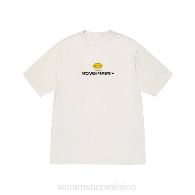 camiseta "muévete libremente" unisexo Vibram 0HT645 vestir blanco